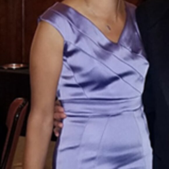 Jax Lavender Satin Cocktail sheath - Picture 6 of 6